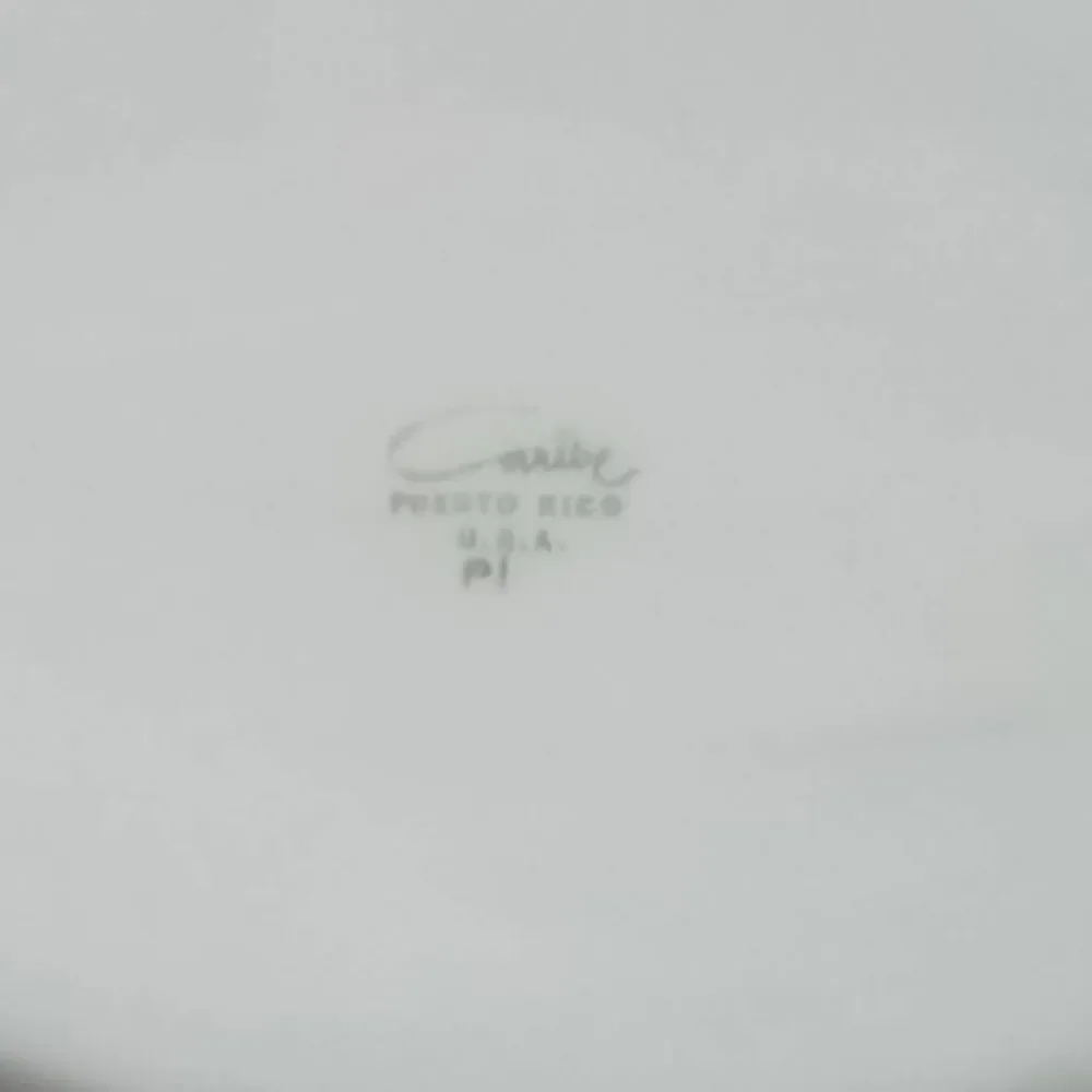 Vintage Caribbean Puerto Rico serving platter, mid century